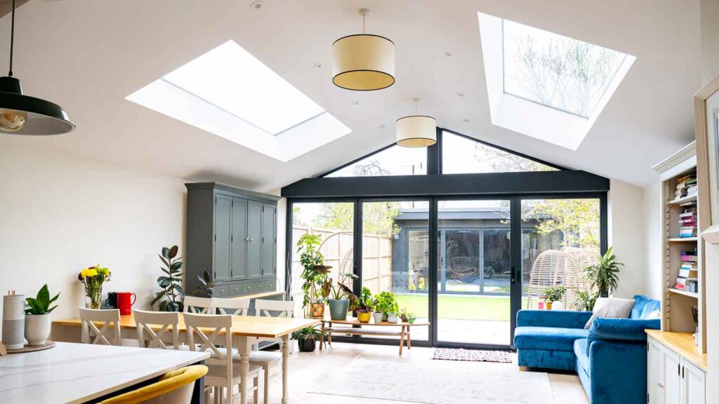 Installation of skylights
